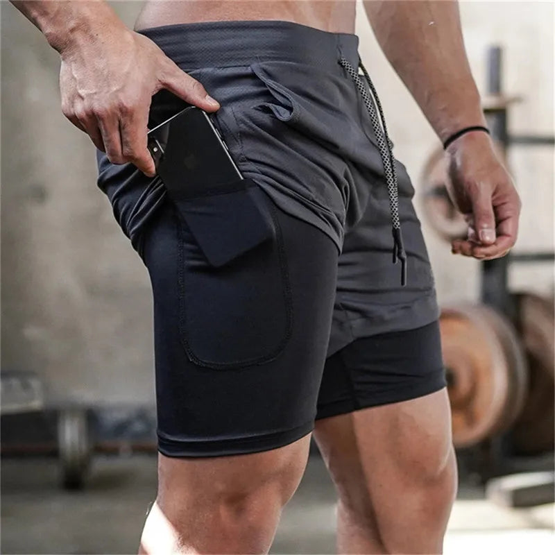 2 in 1 Sports Shorts