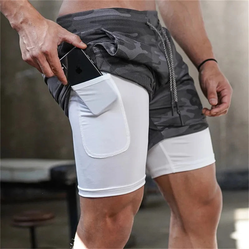 2 in 1 Sports Shorts