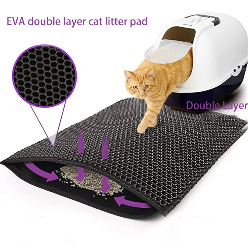 Waterproof double layer pet mat