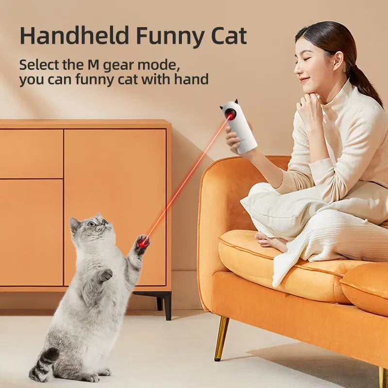 Interactive LED Cat Toy Laser