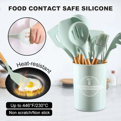 Silicone Kitchen Set - Non-Stick