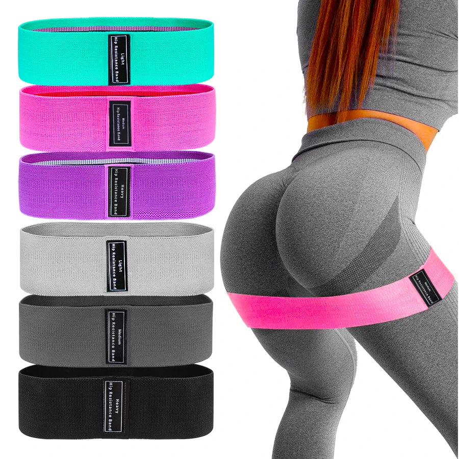 Fabric Resistance Hip Bands