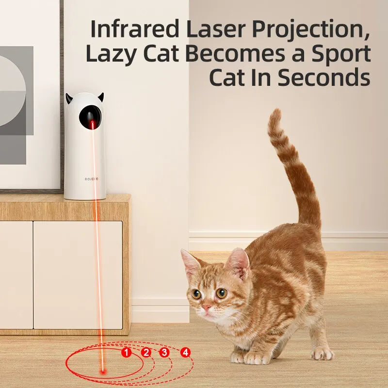 Interactive LED Cat Toy Laser
